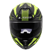 Kaciga LS2 Full Face FF817 CHALLENGER II DRAVIX žuta 3XL