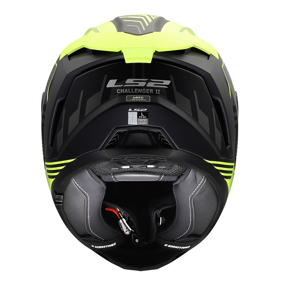 Kaciga LS2 Full Face FF817 CHALLENGER II DRAVIX žuta 3XL