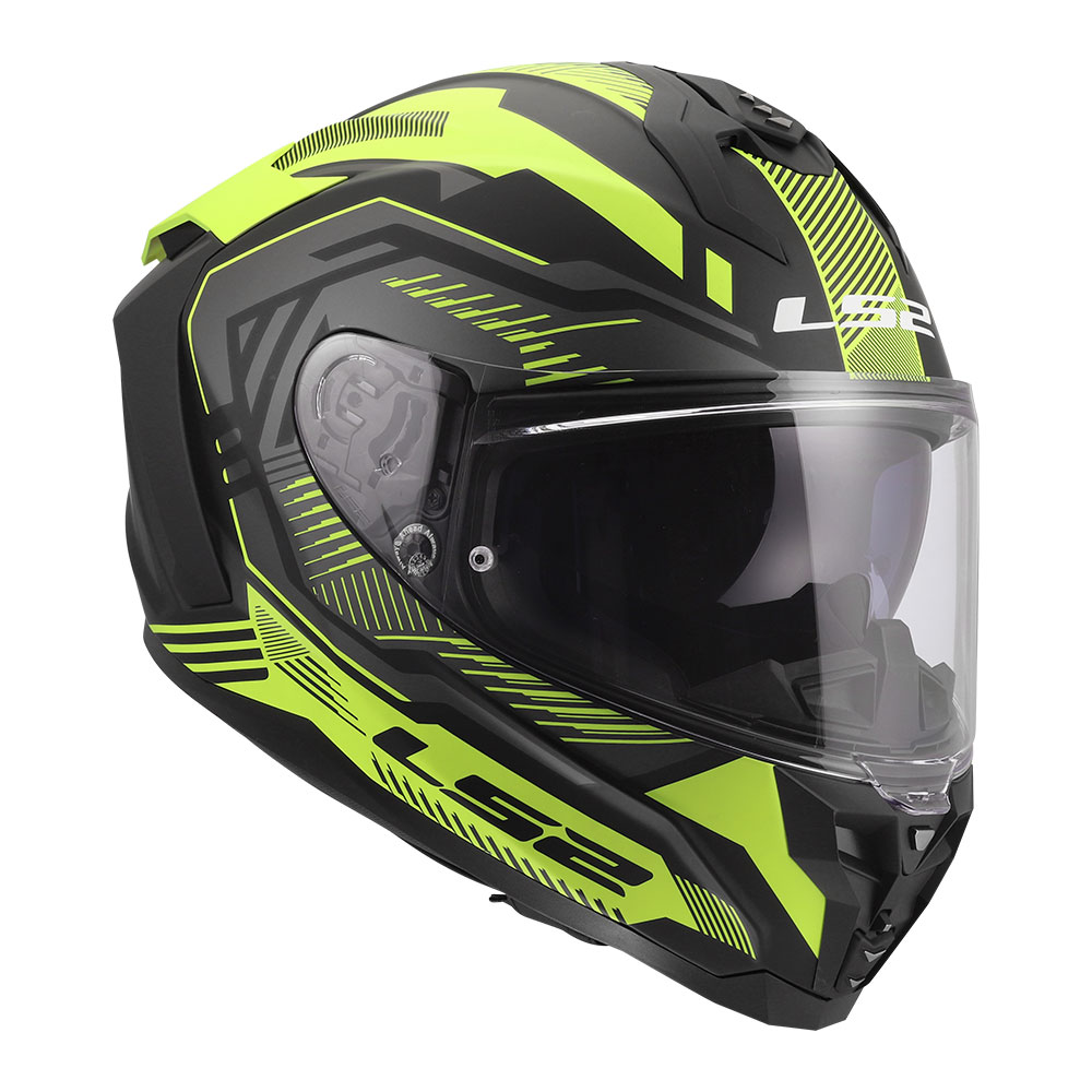 Kaciga LS2 Full Face FF817 CHALLENGER II DRAVIX žuta 3XL