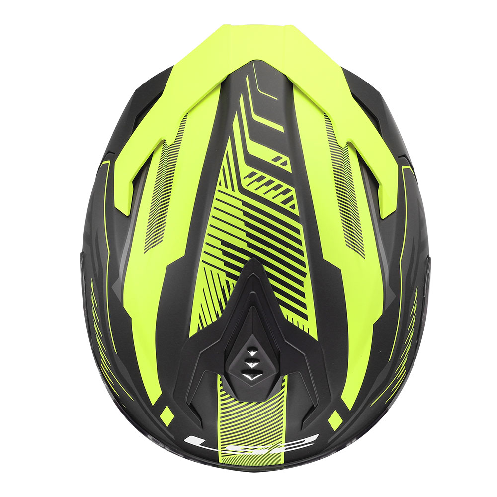 Kaciga LS2 Full Face FF817 CHALLENGER II DRAVIX žuta L