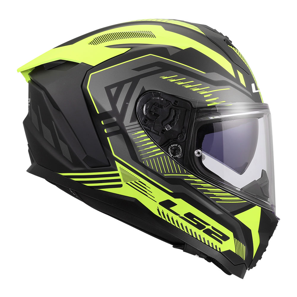 Kaciga LS2 Full Face FF817 CHALLENGER II DRAVIX žuta M