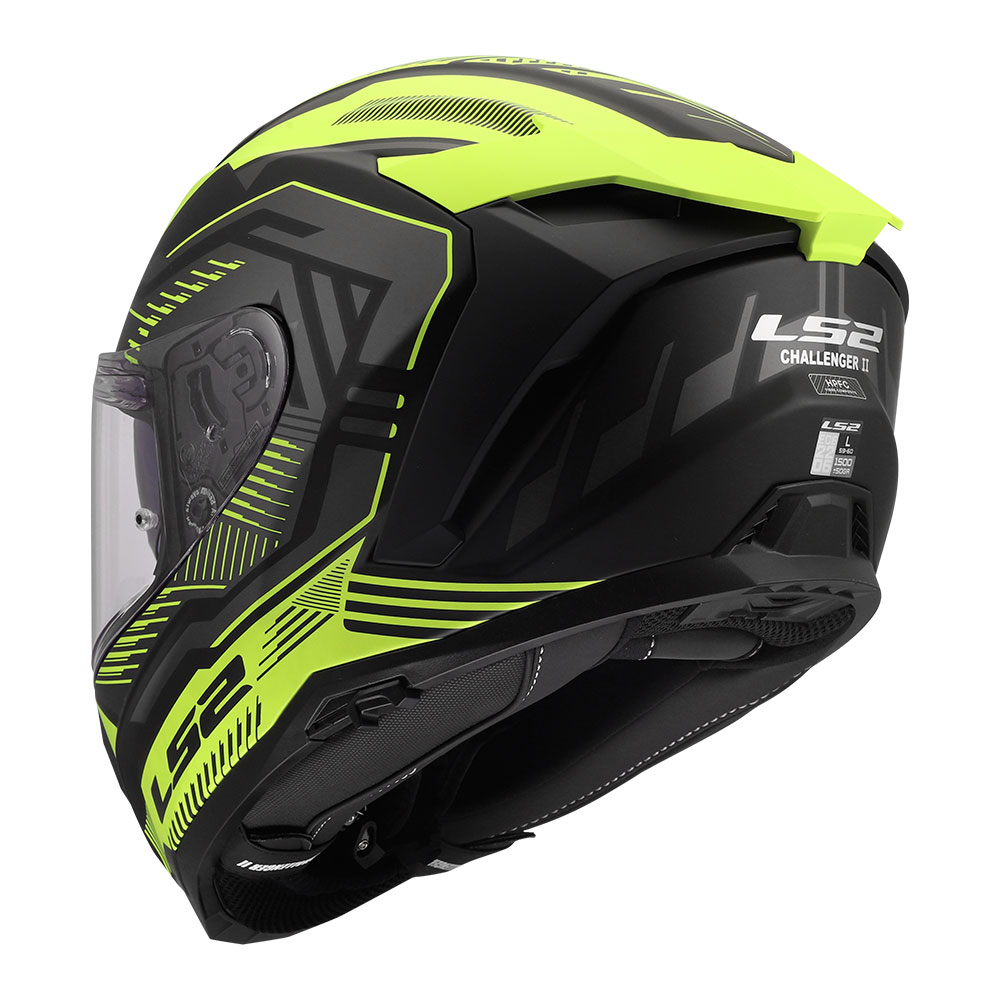 Kaciga LS2 Full Face FF817 CHALLENGER II DRAVIX žuta XL