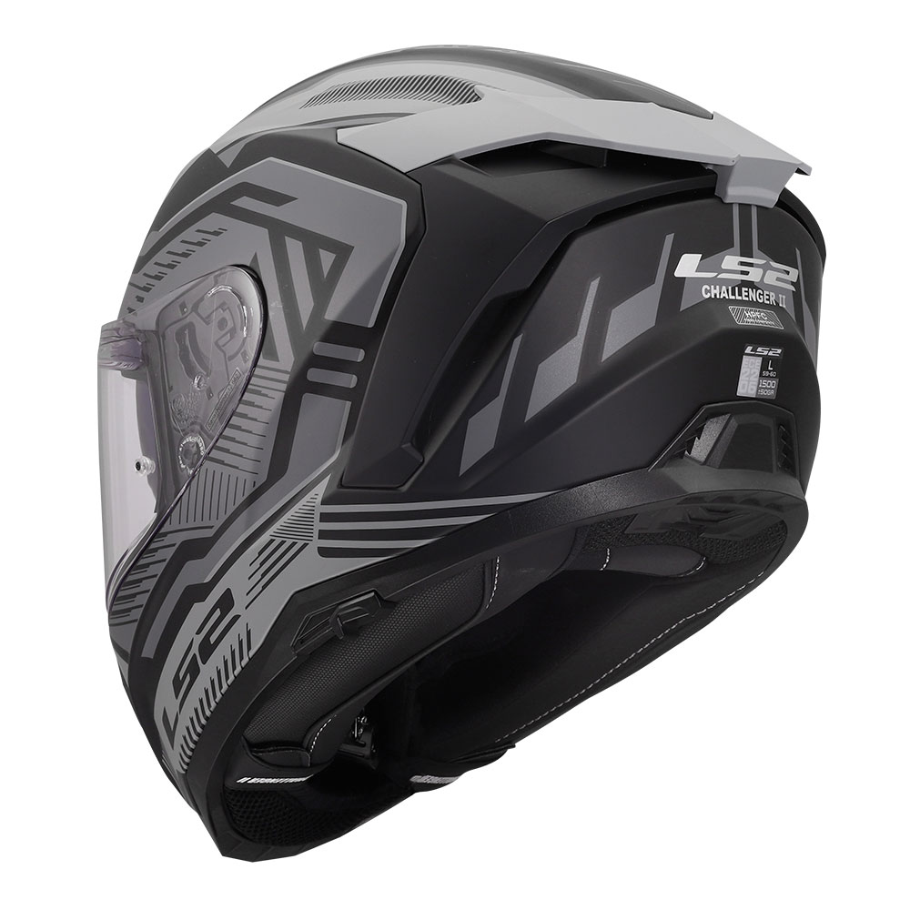 Kaciga LS2 Full Face FF817 CHALLENGER II DRAVIX siva 3XL