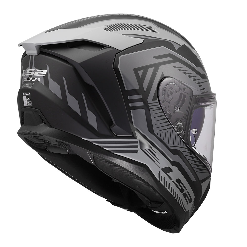 Kaciga LS2 Full Face FF817 CHALLENGER II DRAVIX siva XXL