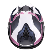 Kaciga LS2 Full Face FF817 CHALLENGER II FLAMAN belo roza L