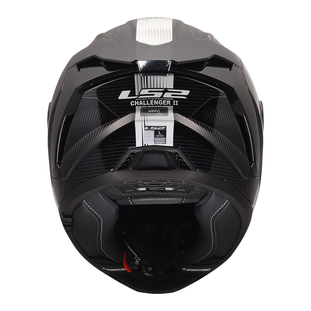 Kaciga LS2 Full Face FF817 CHALLENGER II NITRO crno siva L