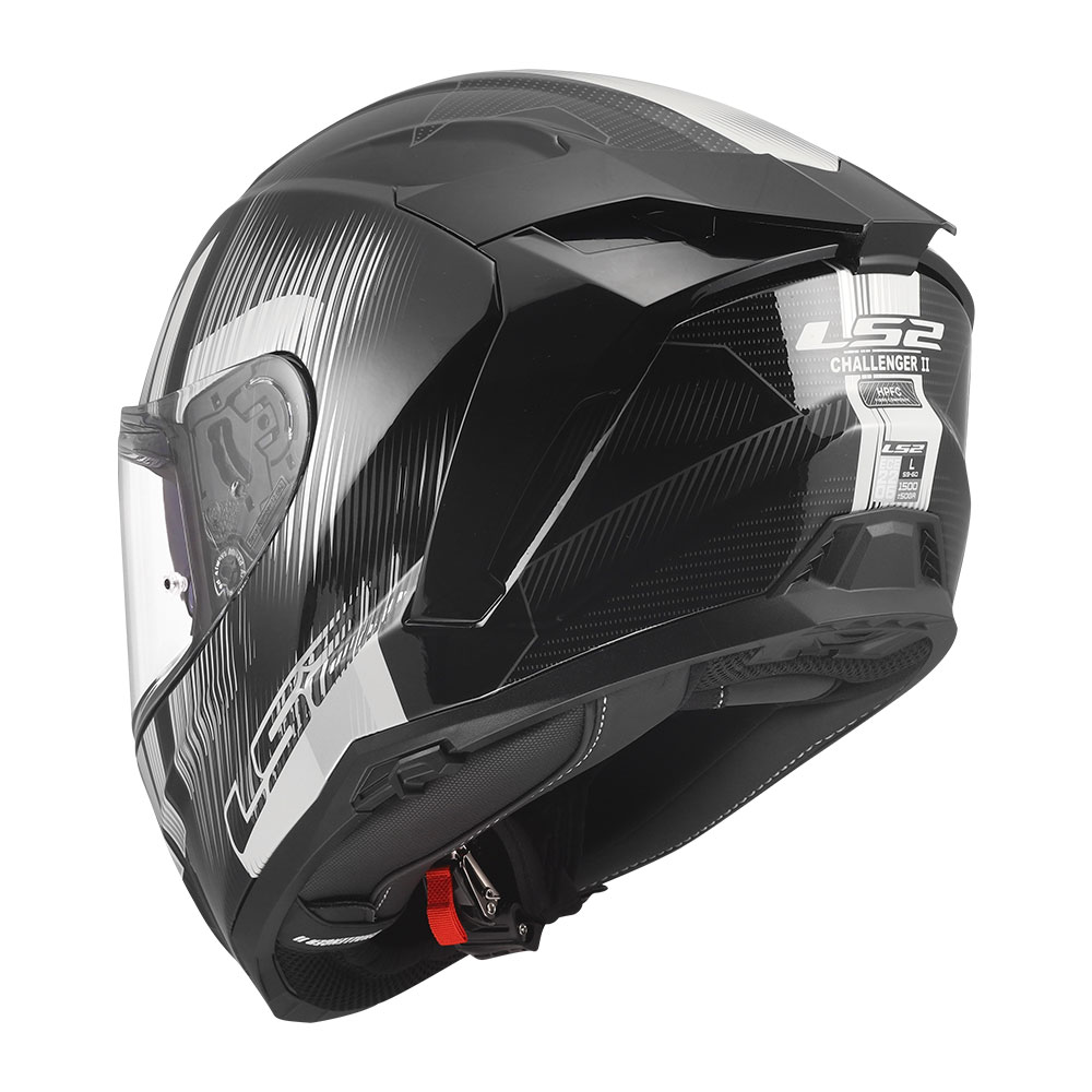 Kaciga LS2 Full Face FF817 CHALLENGER II NITRO crno siva XXL