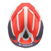 Kaciga LS2 Full Face FF817 CHALLENGER II TITAN belo plavo crvena XL