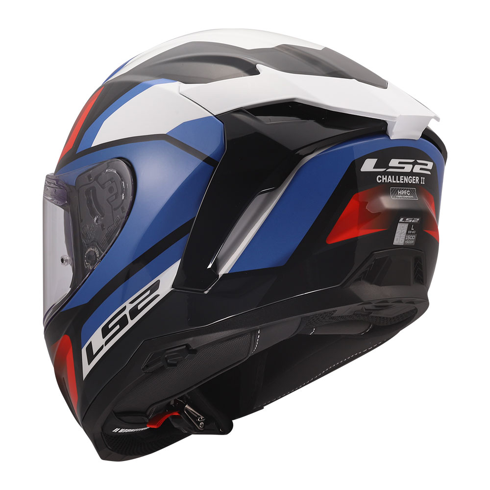 Kaciga LS2 Full Face FF817 CHALLENGER II VIPER belo plavo crvena XL