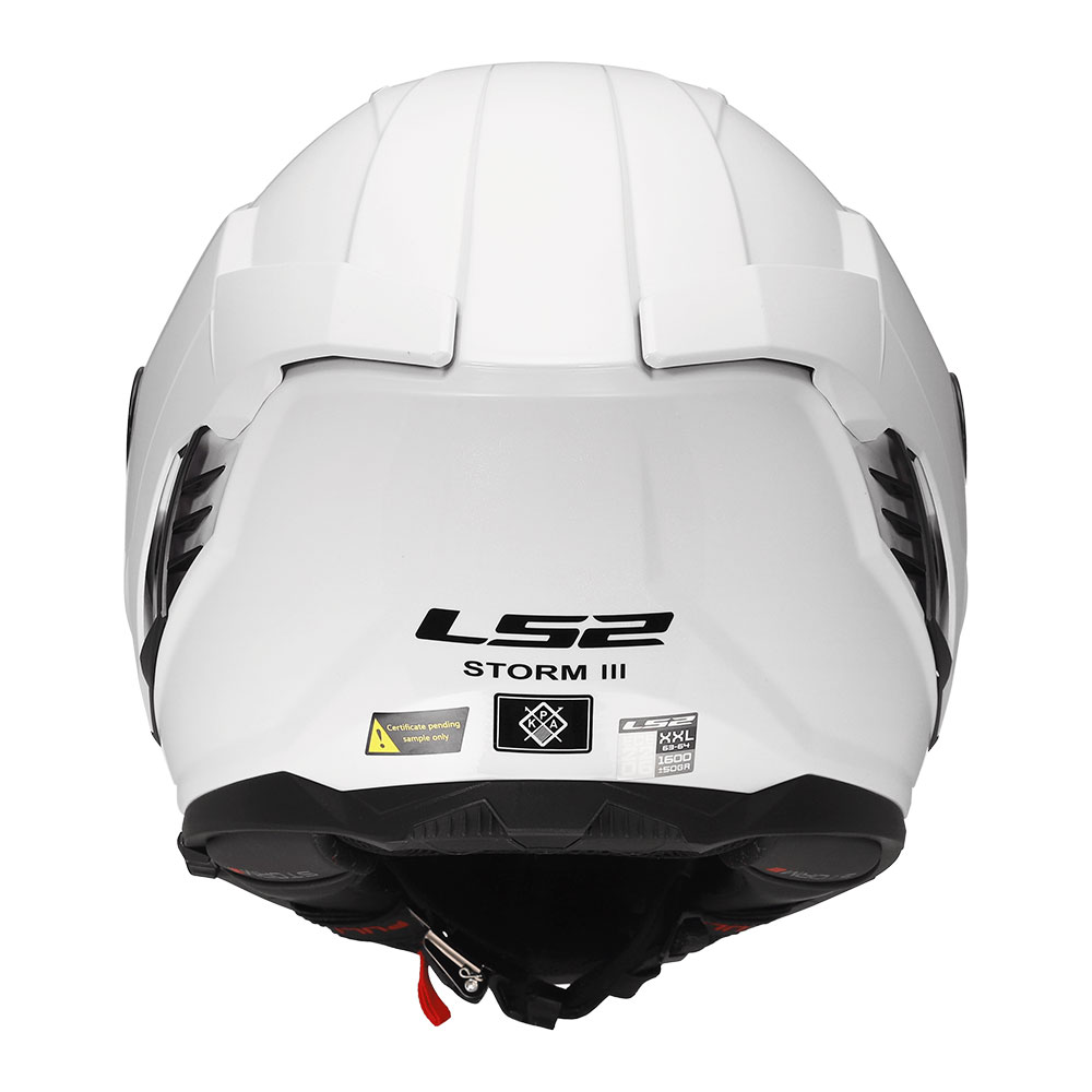 Kaciga LS2 Full Face FF818 STORM III SOLID bela 3XL