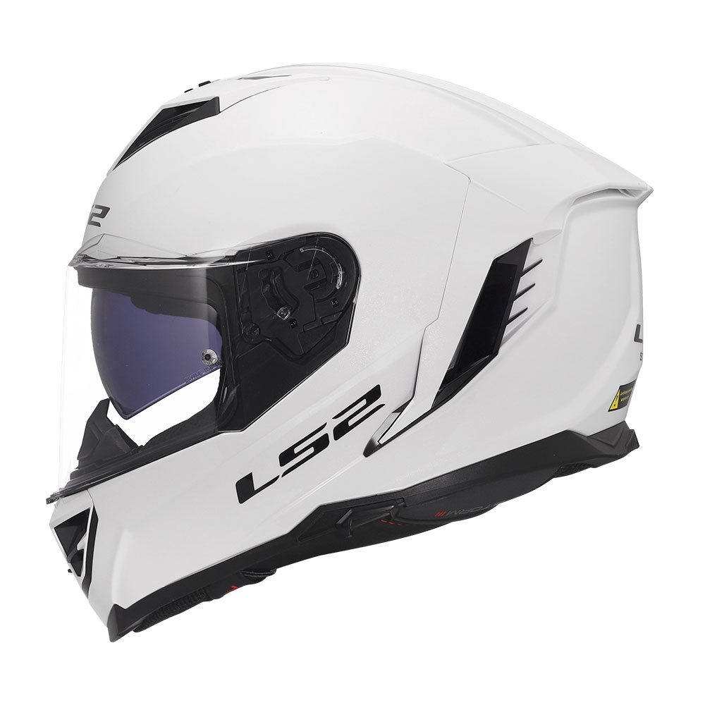 Kaciga LS2 Full Face FF818 STORM III SOLID bela XXL