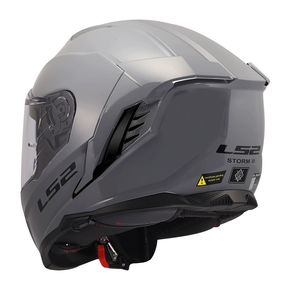 Kaciga LS2 Full Face FF818 STORM III SOLID nardo siva L