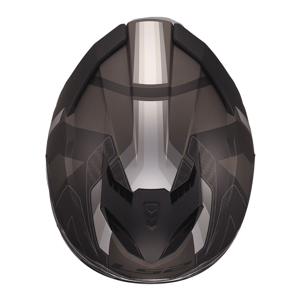 Kaciga LS2 Full Face FF818 STORM III SPORTY crno siva