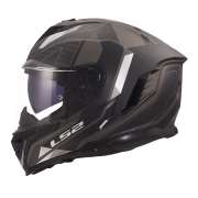 Kaciga LS2 Full Face FF818 STORM III SPORTY crno siva