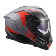 Kaciga LS2 Full Face FF818 STORM III DYNAMO sivo crvena