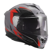 Kaciga LS2 Full Face FF818 STORM III DYNAMO sivo crvena