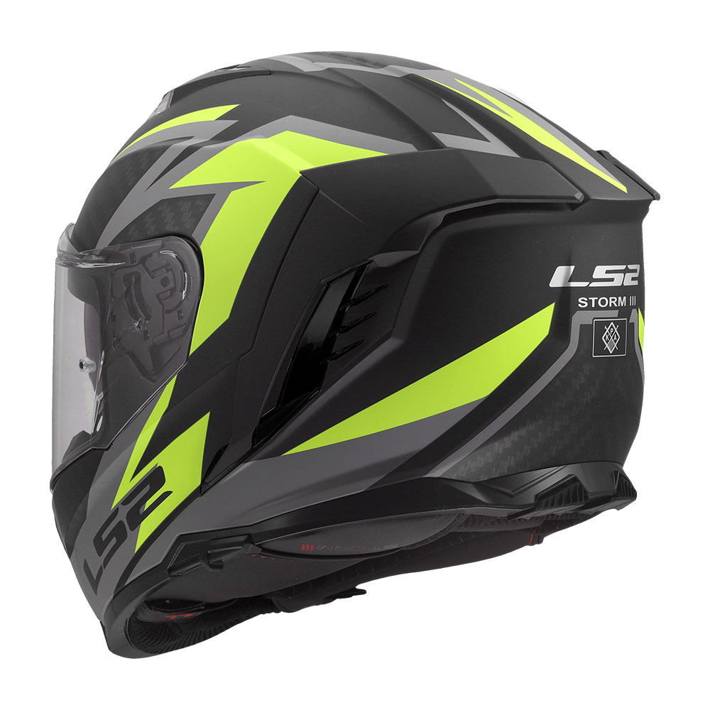 Kaciga LS2 Full Face FF818 STORM III DYNAMO crno žuta