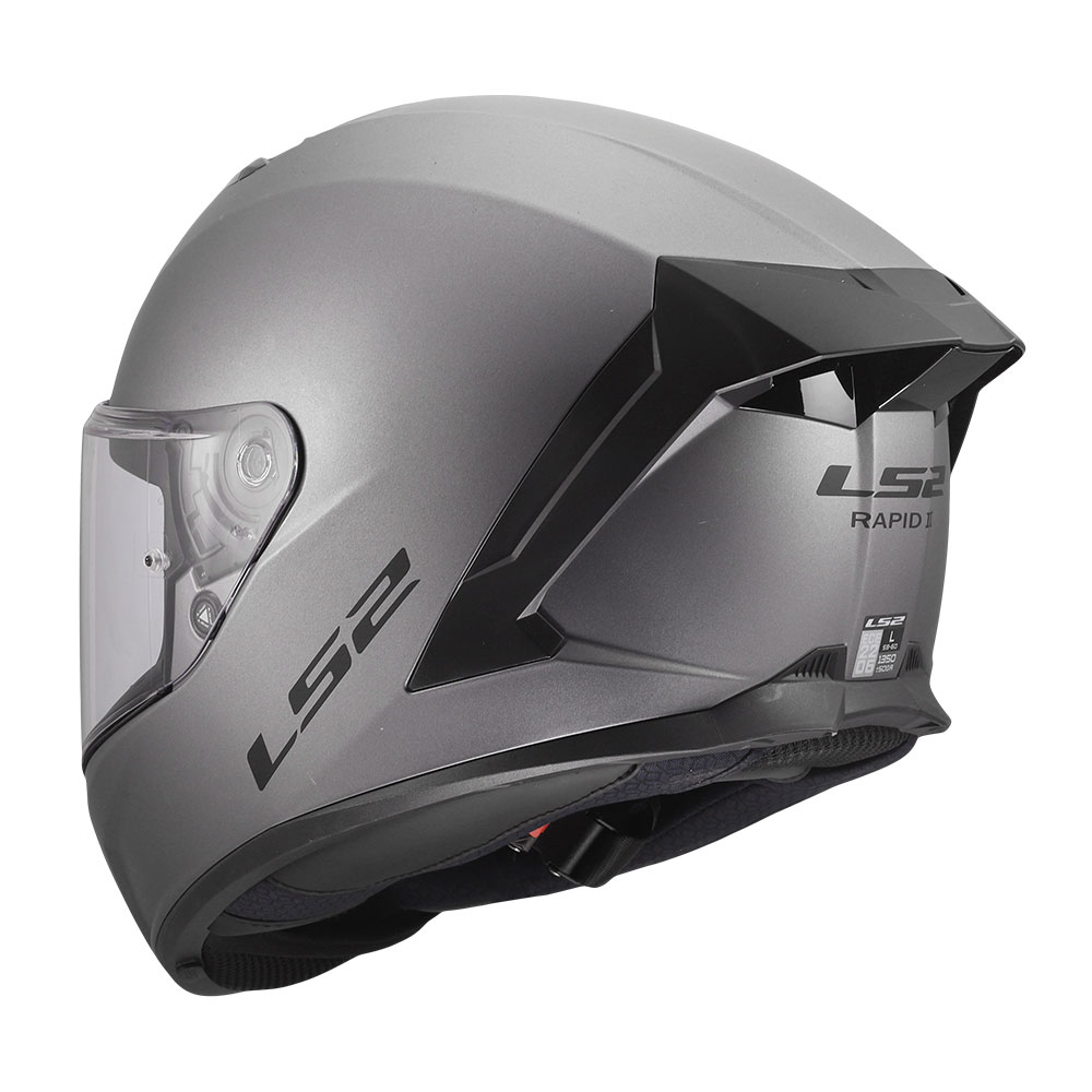 Kaciga LS2 Full Face FF820 RAPID III SOLID mat titanium L