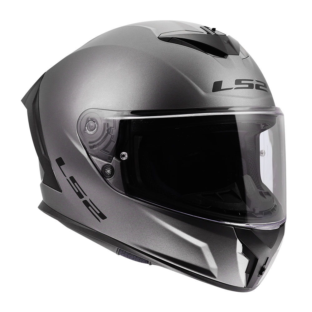 Kaciga LS2 Full Face FF820 RAPID III SOLID mat titanium XXL