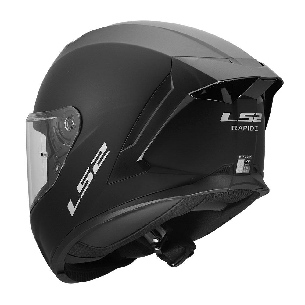 Kaciga LS2 Full Face FF820 RAPID III mat crna 3XL