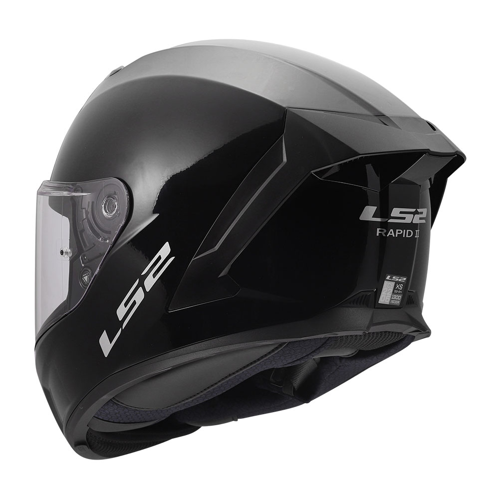 Kaciga LS2 Full Face FF820 RAPID III SOLID sjajno crna M