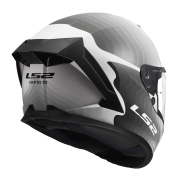 Kaciga LS2 Full Face FF820 RAPID III FLOW belo siva M