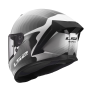 Kaciga LS2 Full Face FF820 RAPID III FLOW belo siva M