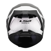 Kaciga LS2 Full Face FF820 RAPID III FLOW belo siva S