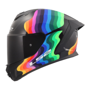 Kaciga LS2 Full Face FF820 RAPID III FLOW crna