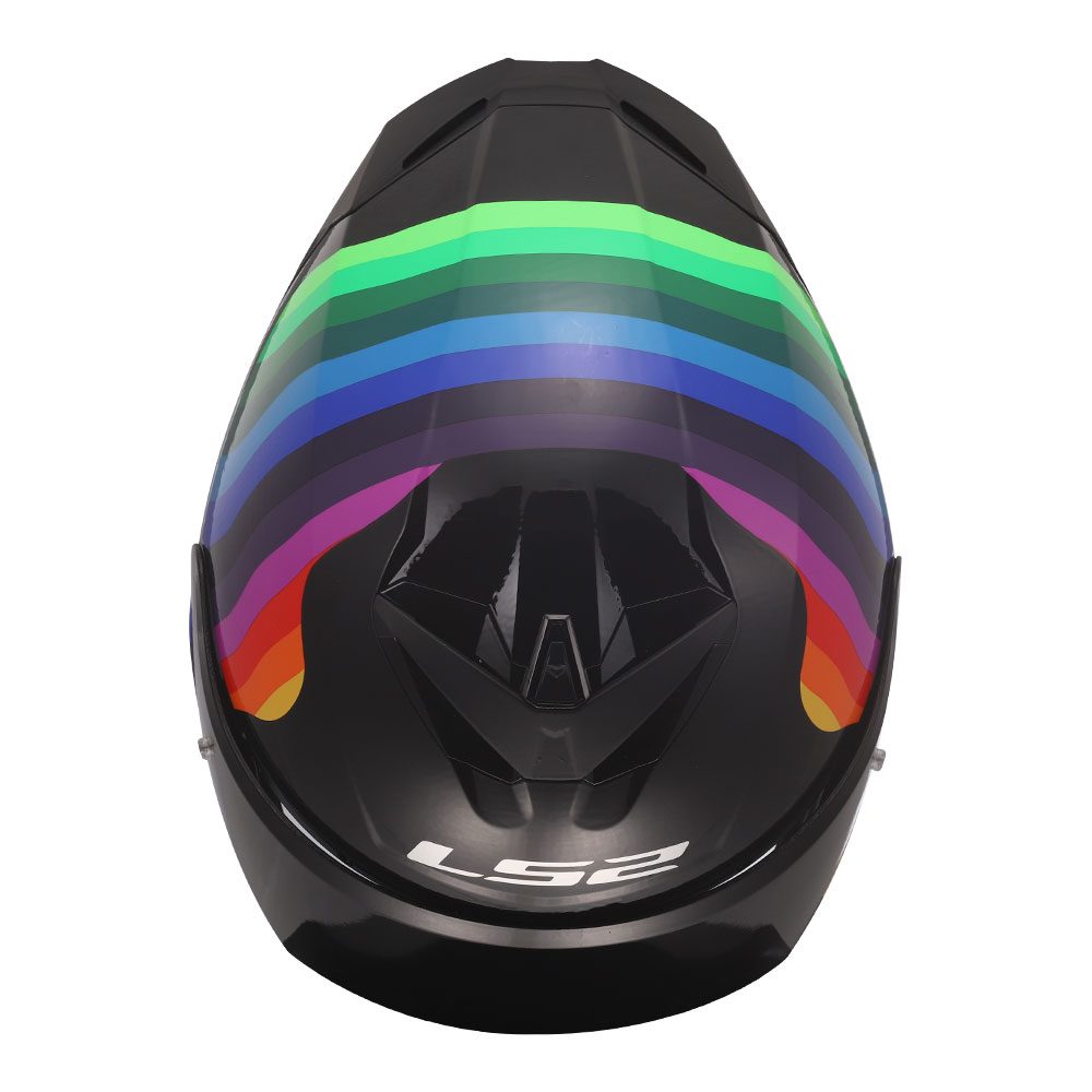 Kaciga LS2 Full Face FF820 RAPID III FLOW crna XXL