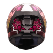 Kaciga LS2 Full Face FF820 RAPID III POPPIES II belo roza L