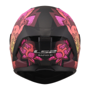 Kaciga LS2 Full Face FF820 RAPID III POPIES II crno roza