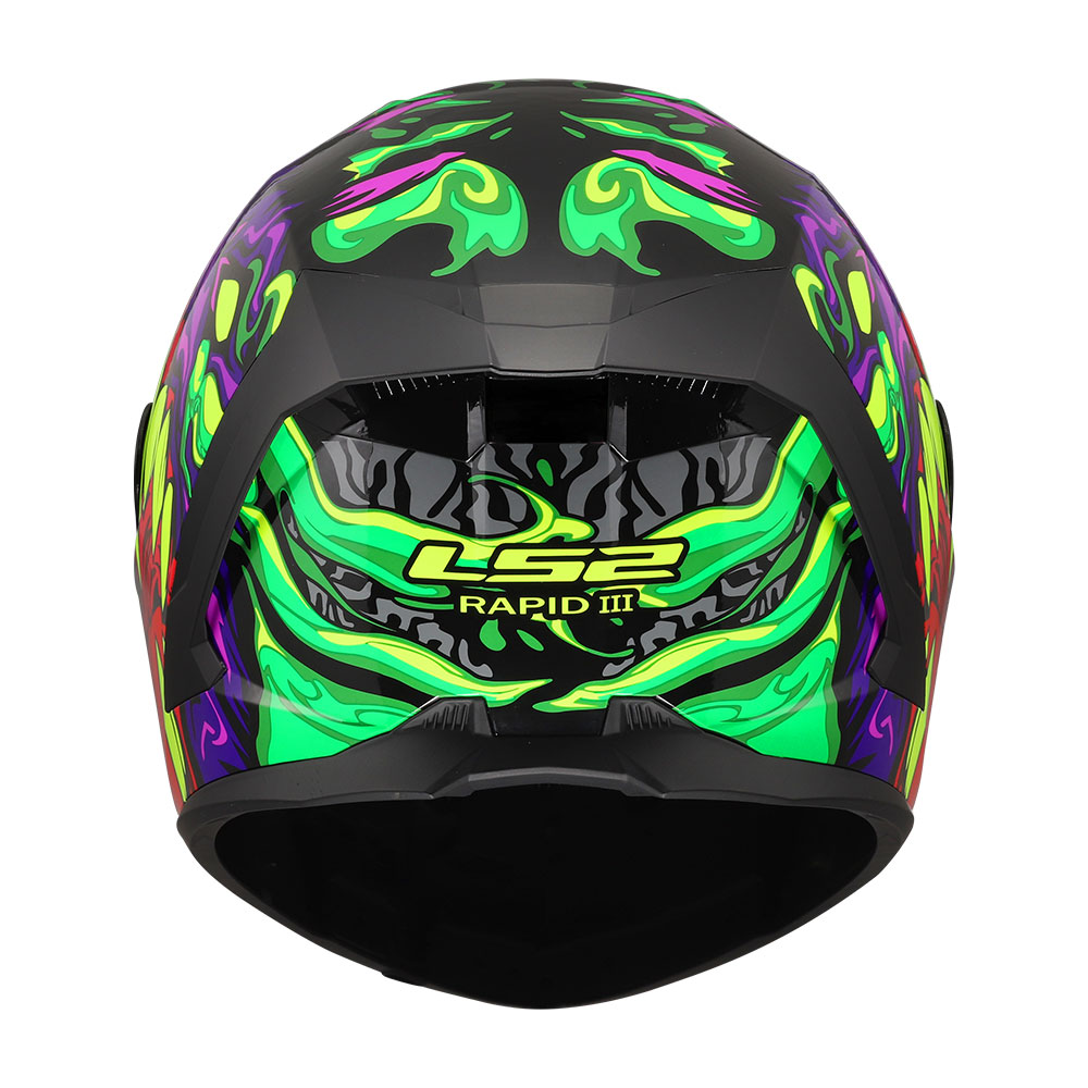 Kaciga LS2 Full Face FF820 RAPID III LYCANT ljubičasto zelena 3XL