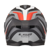 Kaciga LS2 Full Face FF820 RAPID III HYPER crno crvena XL