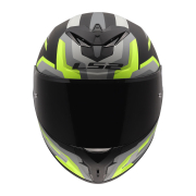 Kaciga LS2 Full Face FF820 RAPID III HYPER crno žuta L