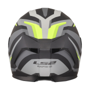 Kaciga LS2 Full Face FF820 RAPID III HYPER crno žuta M