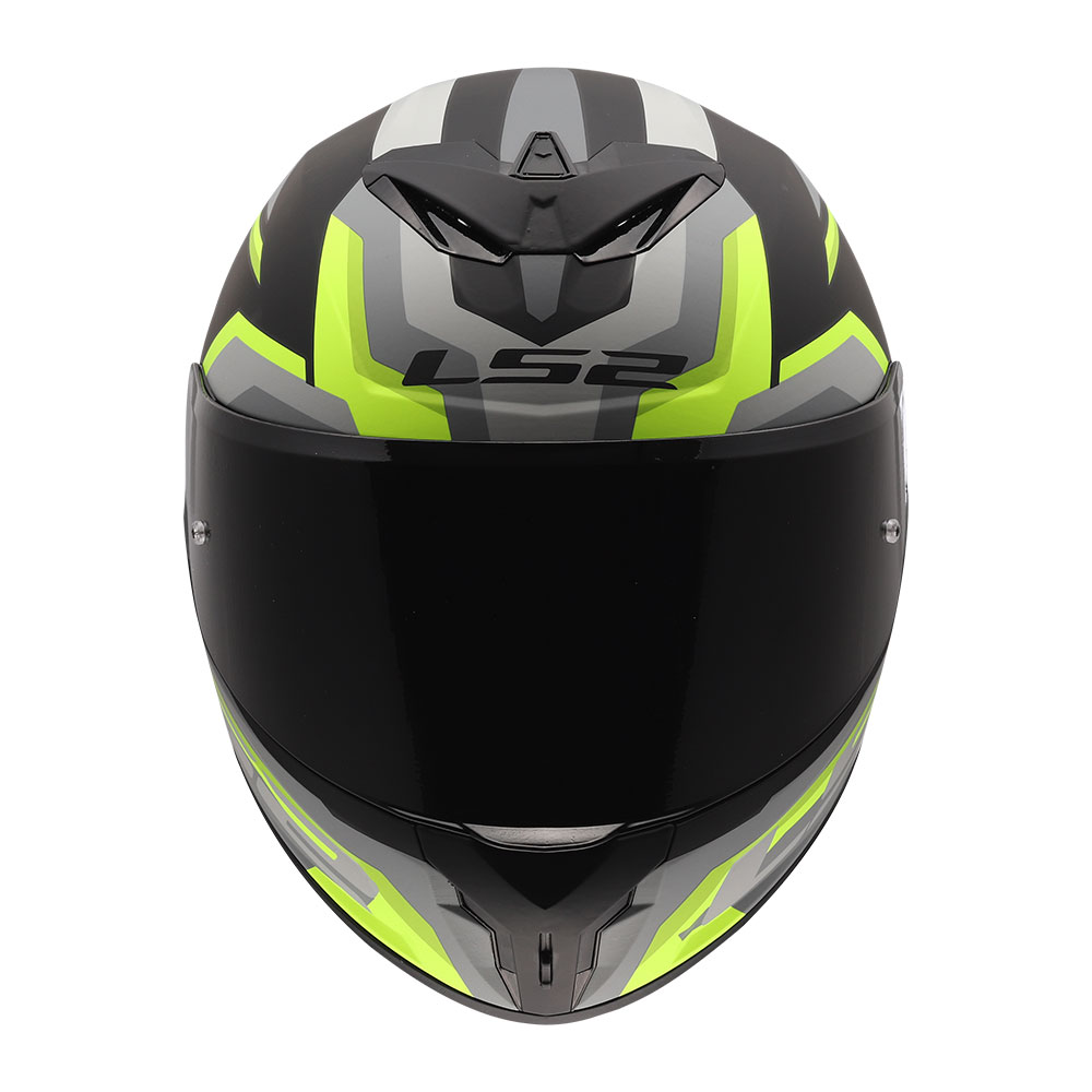 Kaciga LS2 Full Face FF820 RAPID III HYPER crno žuta XXL