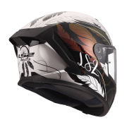 Kaciga LS2 Full Face FF820 RAPID III BOHO belo crno roza M