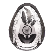 Kaciga LS2 Full Face FF820 RAPID III BOHO belo crno roza