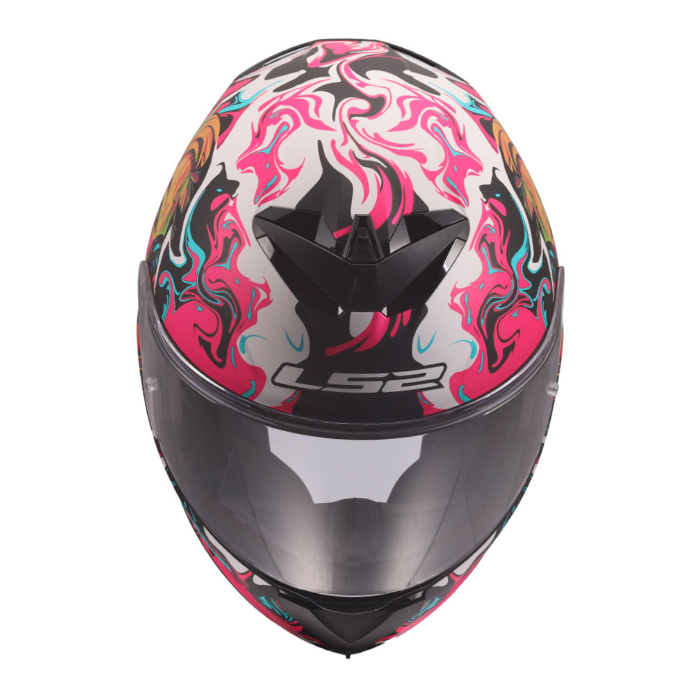 Kaciga LS2 Full Face FF820 RAPID III CYBERG ljubičasta