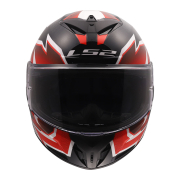 Kaciga LS2 Full Face FF820 RAPID III XTREM belo crno crvena 3XL
