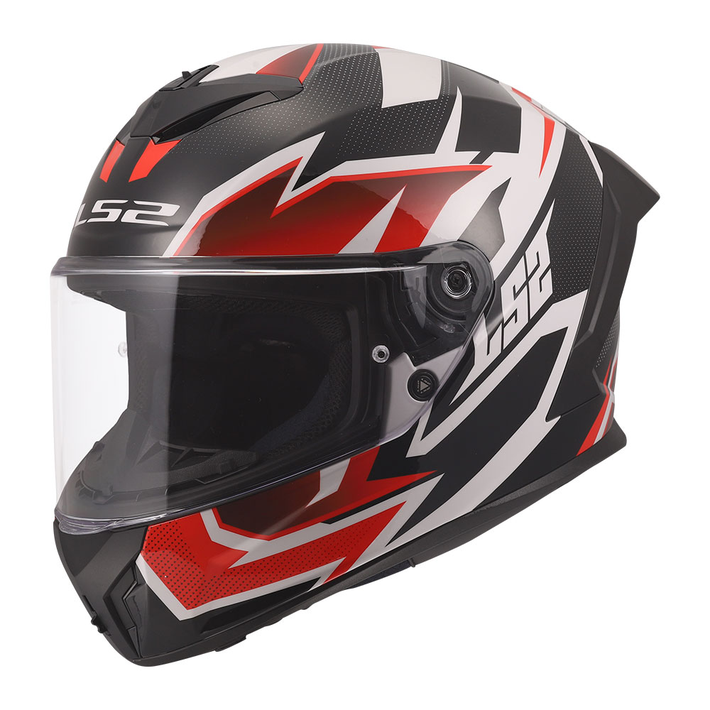 Kaciga LS2 Full Face FF820 RAPID III XTREM belo crno crvena M