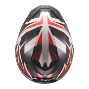 Kaciga LS2 Full Face FF820 RAPID III XTREM belo crno crvena XXL