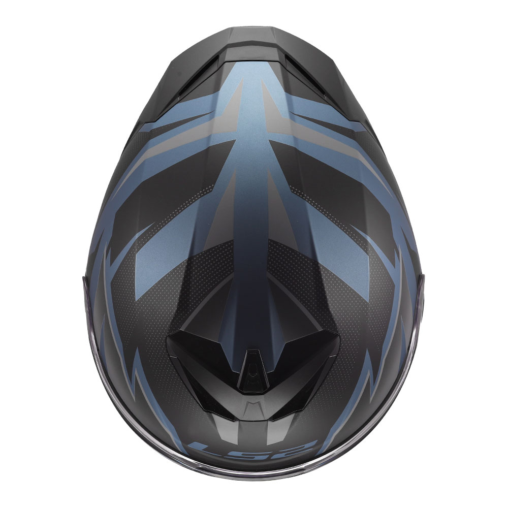 Kaciga LS2 Full Face FF820 RAPID III XTREM crno plava M