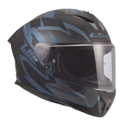 Kaciga LS2 Full Face FF820 RAPID III XTREM crno plava M