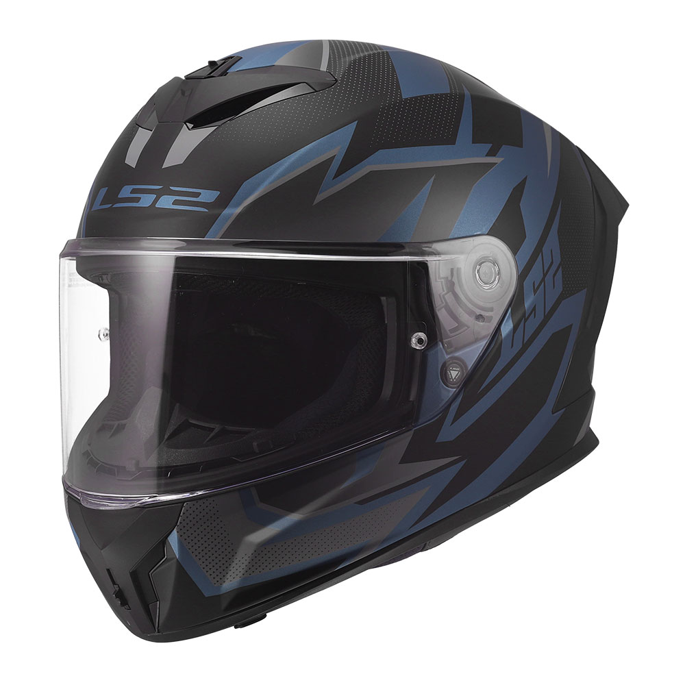 Kaciga LS2 Full Face FF820 RAPID III XTREM crno plava