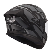Kaciga LS2 Full Face FF820 RAPID III XTREM crno siva L