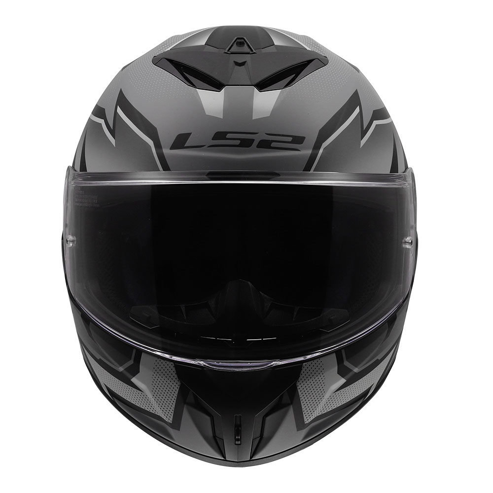 Kaciga LS2 Full Face FF820 RAPID III XTREM crno siva