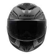 Kaciga LS2 Full Face FF820 RAPID III XTREM crno siva XXL