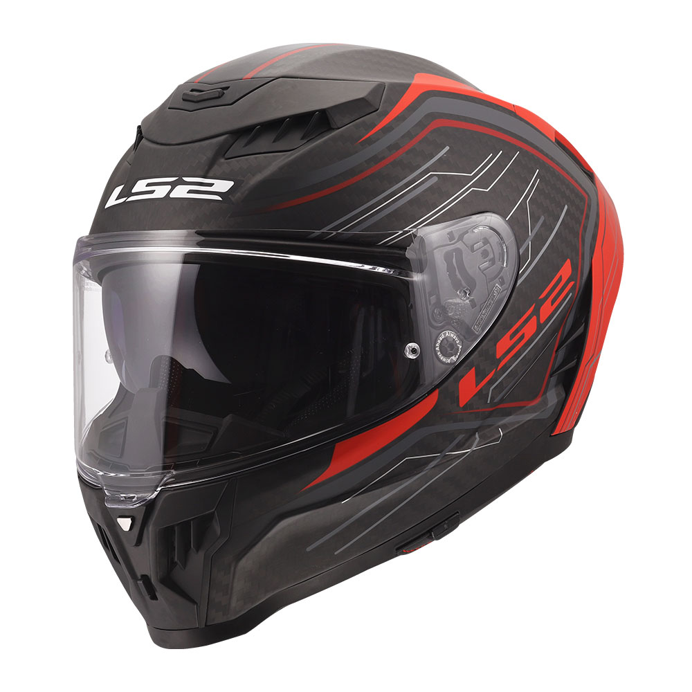 Kaciga LS2 Full Face FF807 DRAGON SUBIC mat crvena XL